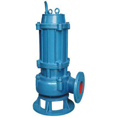 WQK Pompa sommergibile per scarico acqua domestica Pompa sommergibile per acqua con taglio Impeller materiale ghisa o acciaio inossidabile