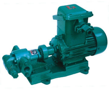 Good price Pompa centrifuga resistente chimica ad ingranaggi verde della pompa di olio di KCB in linea
