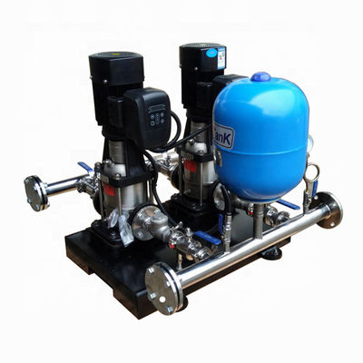 Good price La pompa materiale dell'attrezzatura di rifornimento idrico della pompa idraulica del ripetitore di frequenza .SS304 con piplien e la vasca d'impregnazione in linea