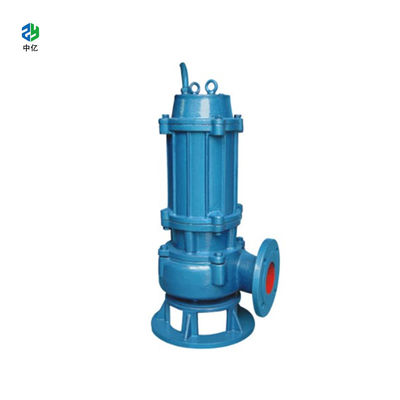 Le pompe di pozzetto sommergibili della pompa delle acque luride di WQK SS304 con potere della ventola della smerigliatrice da 0.75-350kw .color possono essere blu, nere e