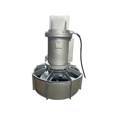 Good price Miscelatore sommerso inossidabile QJB dei miscelatori di trattamento delle acque reflue 10KW in linea