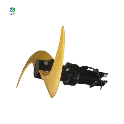 Acque luride sommergibili QDT4/4 elettrico dei miscelatori della ventola gialla della banana