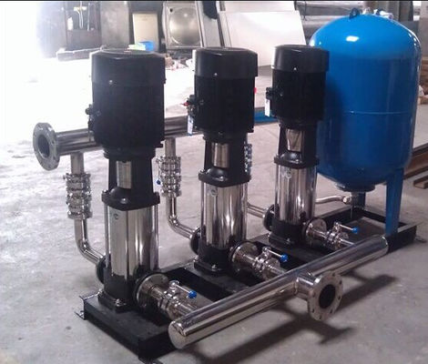 Good price Gruppo pompa autoclave con collettore in acciaio inossidabile, tubazioni e serbatoio a pressione in linea
