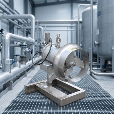 Prezzo buono Pompa Miscelatore Sommergibile Classe F, Alimentazione Elettrica Industriale Progettata per Processi di Miscelazione e Agitazione di Fluidi in linea