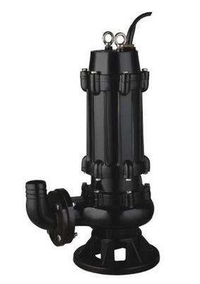 Pompa sommergibile IP68 delle acque reflue 1.5KW con la doppia ventola