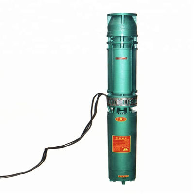 Pompa sommergibile di Borewell di alta efficienza per tensione di modello 380v/50bz del ghisa del materiale di irrigazione QJ