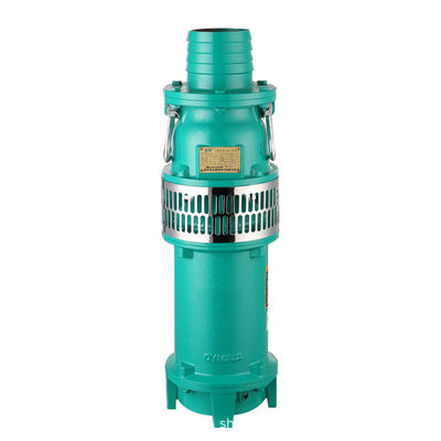 Good price Pompa sommergibile a bagno d'olio sommergibile verde della pompa per acque luride di QY ss in linea