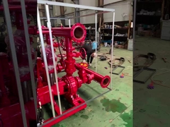 30GPM-3000GPM la puleggia tenditrice Fire Pump Set ha imballato i sistemi della pompa antincendio